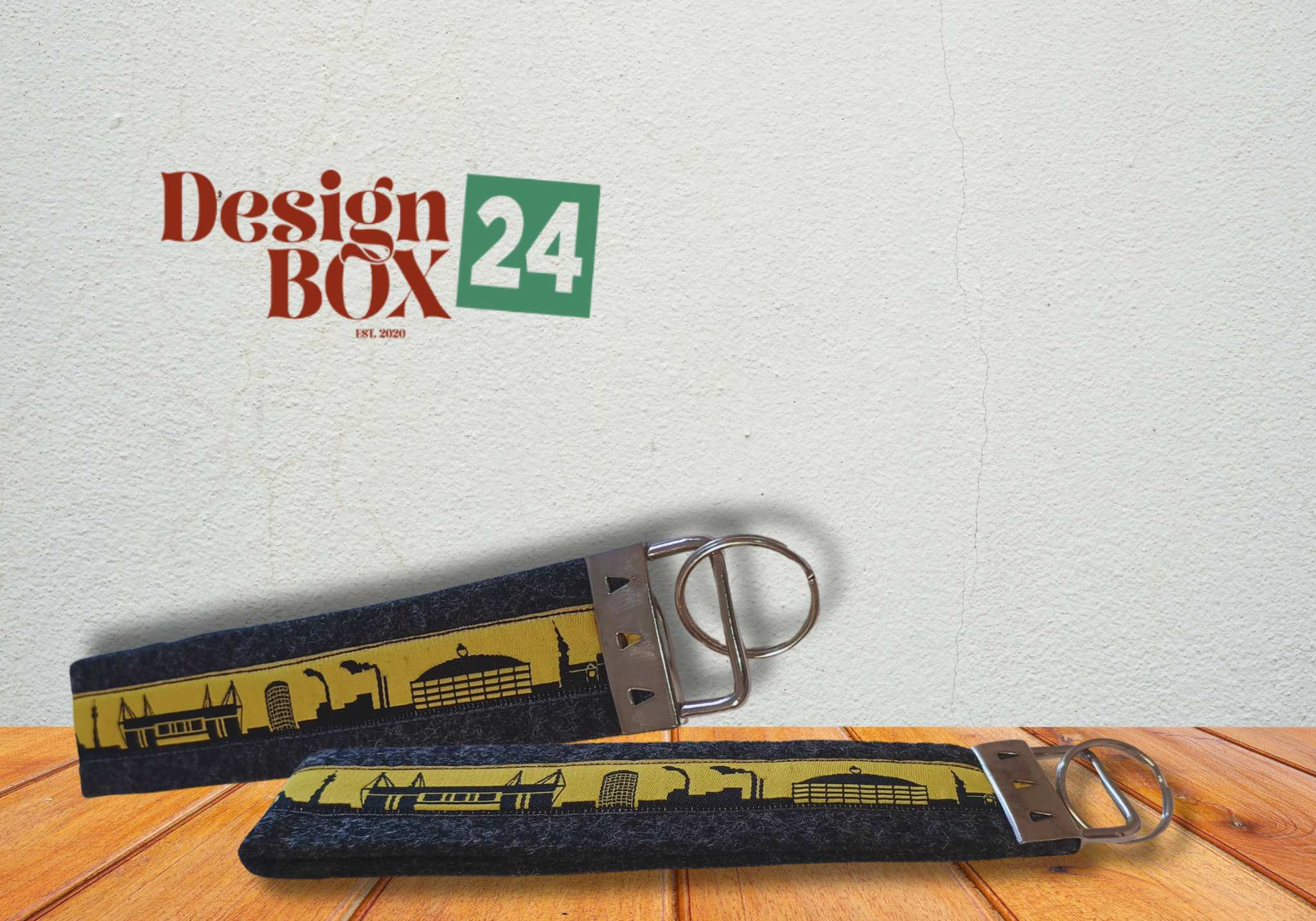  »Schlüsselanhänger Filz Dortmund«        