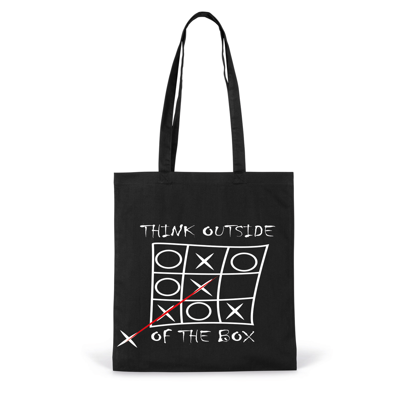 Jutebeutel »Think outside the box«        