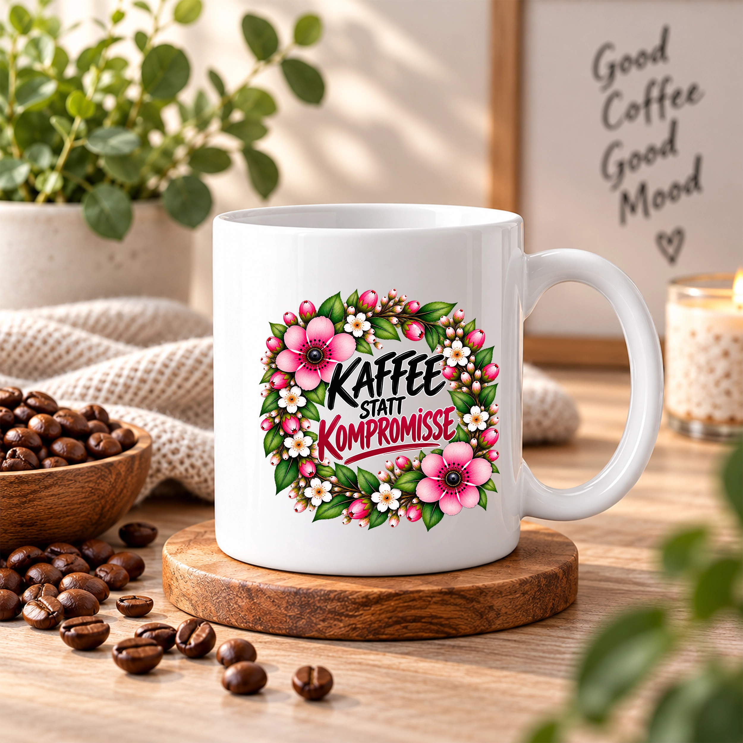 Tasse »Kaffee statt Kompromisse«       